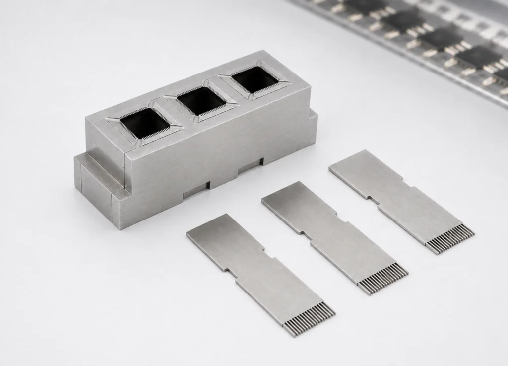 Custom Trim & Form Tooling for Semiconductor Packaging